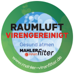 Raumluft virengereinigt